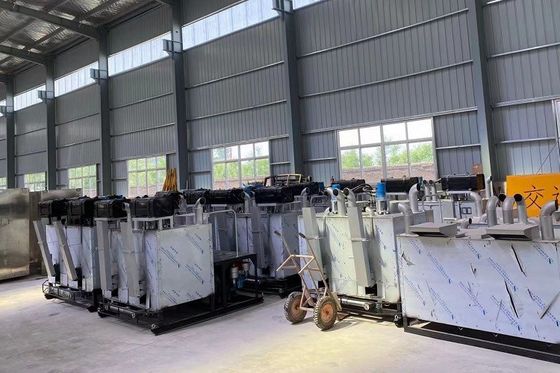 Khí đốt khí nhiệt nhựa Preheater khối lượng 1000kg hoặc 1500kg