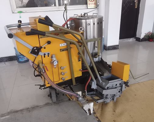 Máy sơn đường dây rung động nhiệt nhựa chạy bằng pin để đánh dấu tiếng ồn