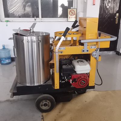 Máy đánh dấu đường thermoplastic 120L Tank sơn cho đánh dấu đường tiếng ồn