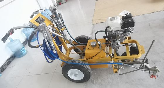 Máy sơn lạnh một khẩu súng trượt đường, máy phun không khí, thiết bị đánh dấu đường