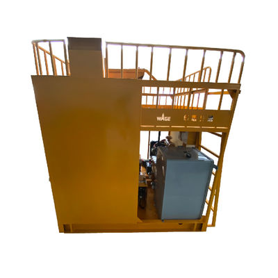 5 tấn 5000kg nhiệt nhựa Preheater đường đánh dấu nồi hơi 2 thùng nhiên liệu diesel
